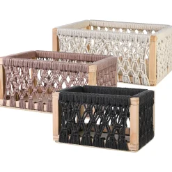 Best Depot Aufbewahrungsboxen-Set Makramee
