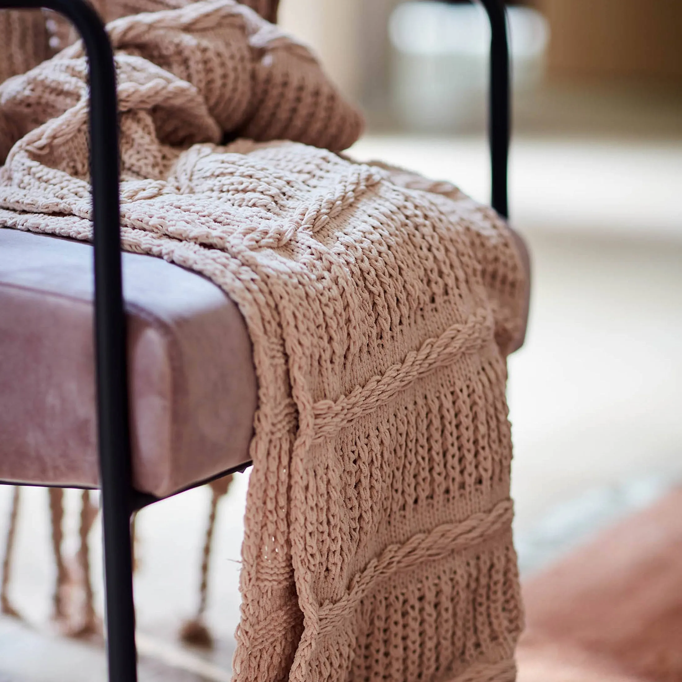 Clearance Depot Chenille-Decke Hermine