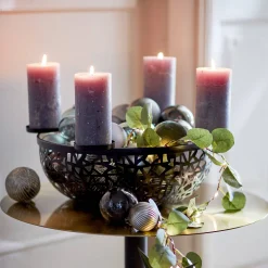 Outlet Depot Deko-Adventskranz-Set Christmas Glam
