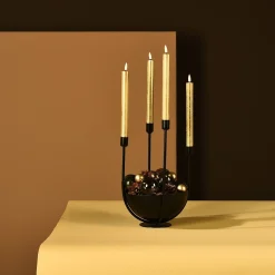 Outlet Depot Deko-Adventskranz-Set Christmas Glam