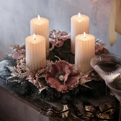 Clearance Depot Deko-Adventskranz-Set Classic Christmas
