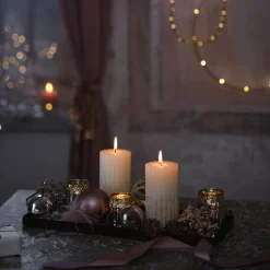 Best Depot Deko-Adventskranz-Set Winter Foliage