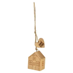 Discount Depot Deko-Anhänger Holzhaus