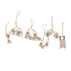 Cheap Depot Deko-Anhänger-Set Filzfiguren