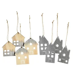 Hot Depot Deko-Anhänger-Set Houses