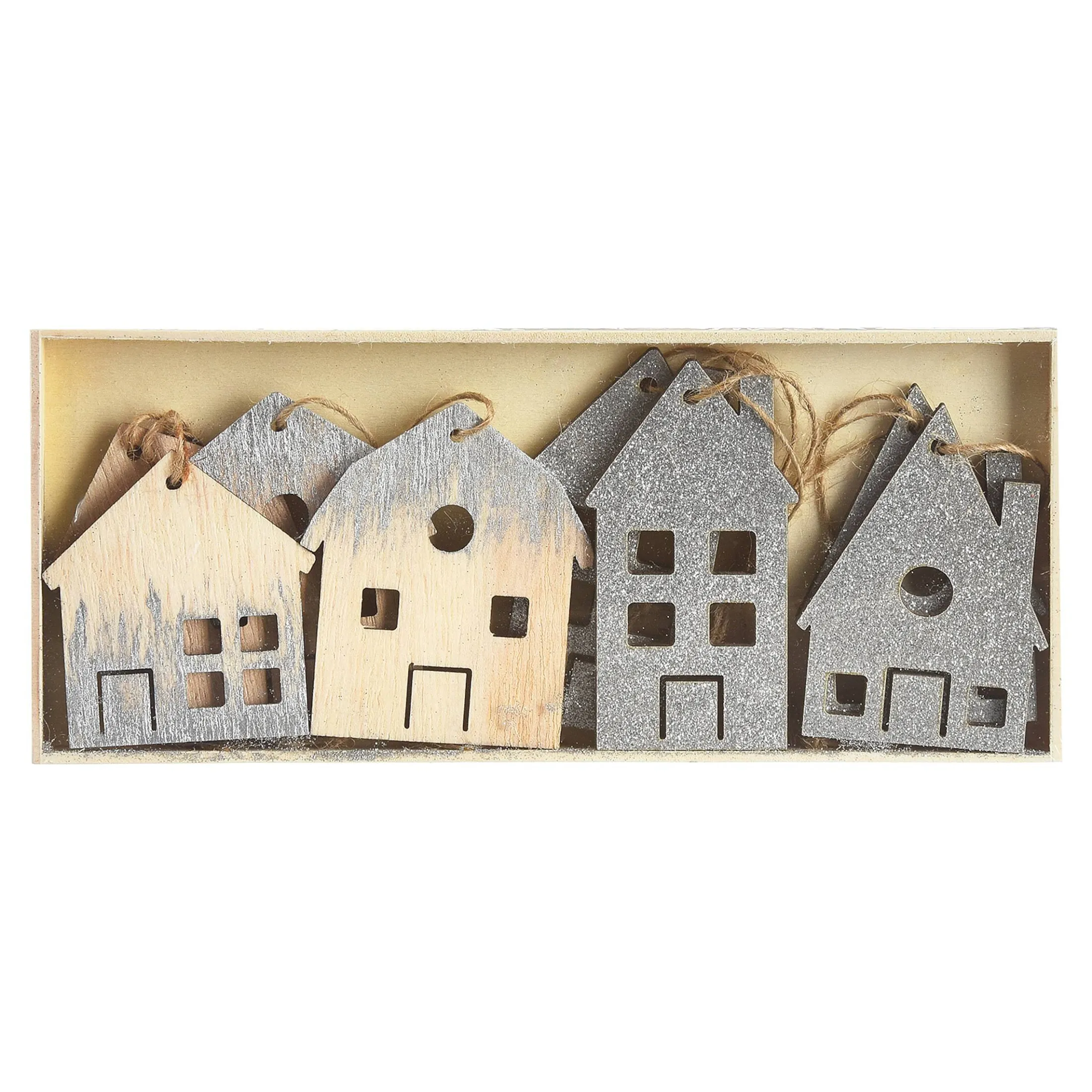 Hot Depot Deko-Anhänger-Set Houses