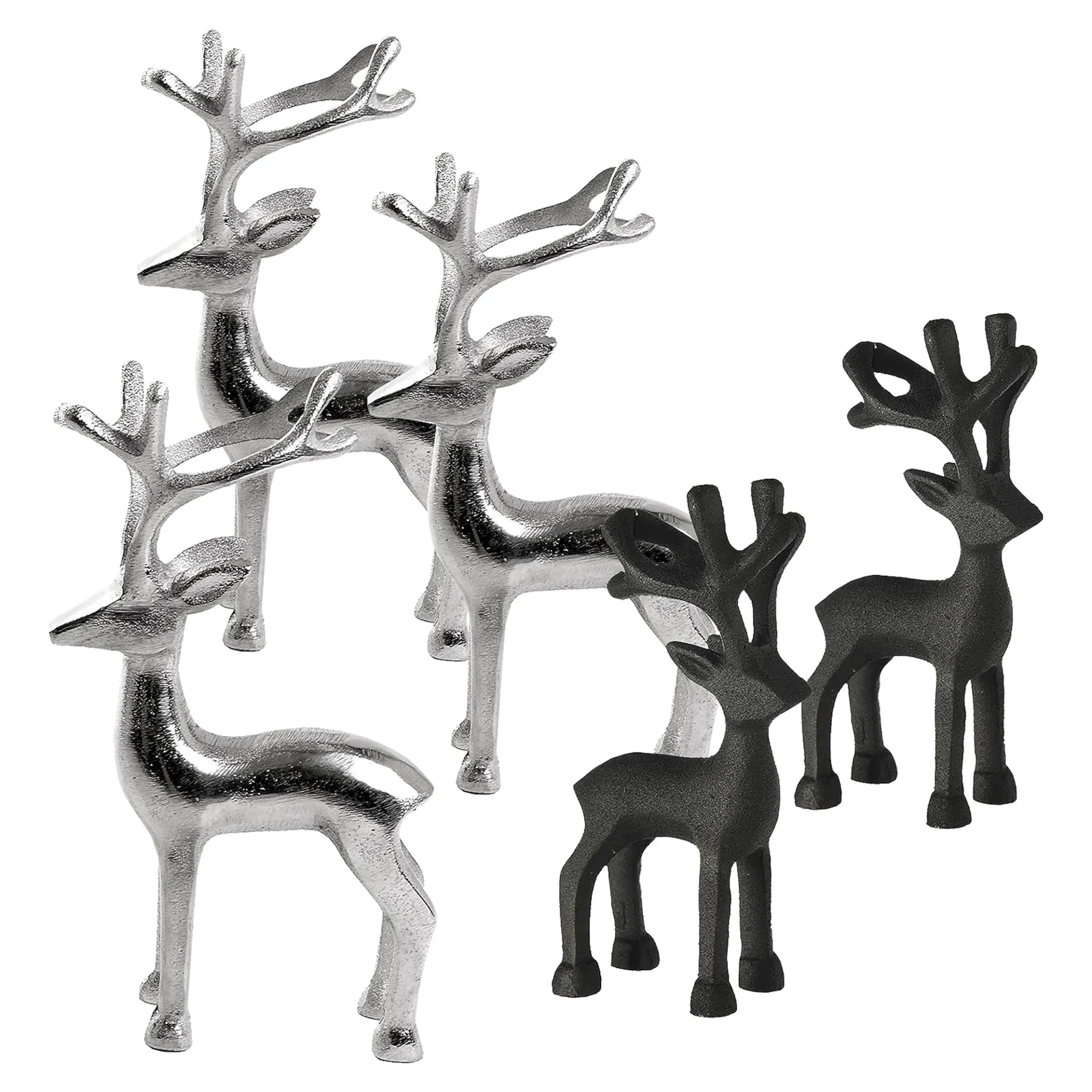 Online Depot Deko-Figur-Set Hirsch