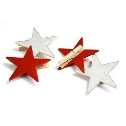 Hot Depot Deko-Klammer-Set Stern