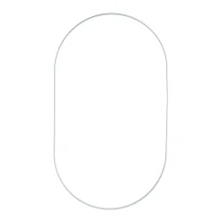 Online Depot Deko-Metallobjekt Oval