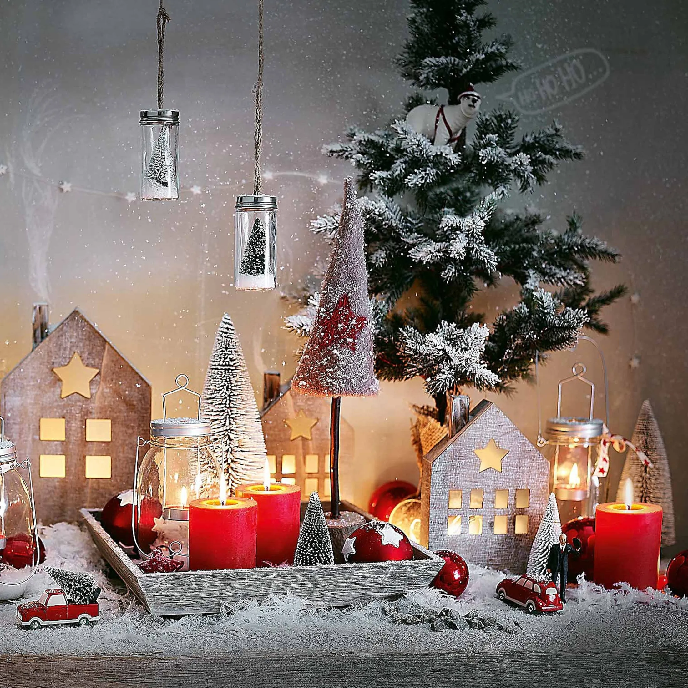 Store Depot Deko-Objekt-Set Baum