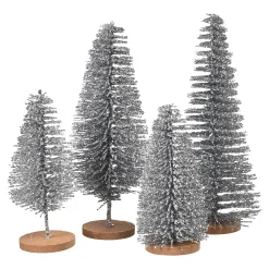 Clearance Depot Deko-Objekt-Set Glitzer-Baum