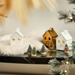 Sale Depot Deko-Objekt-Set Minibaum, Beglimmert