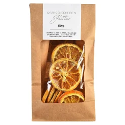 Shop Depot Deko-Orangenscheiben Glitter