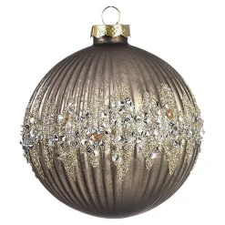 Shop Depot Deko-Weihnachtstablett Silver Glam