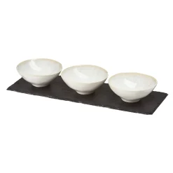 Online Depot Dipschalen Ela Mit Schieferplatte Esme