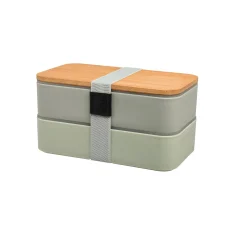 Hot Depot Doppel-Lunchbox Mit Mehrwegbesteck