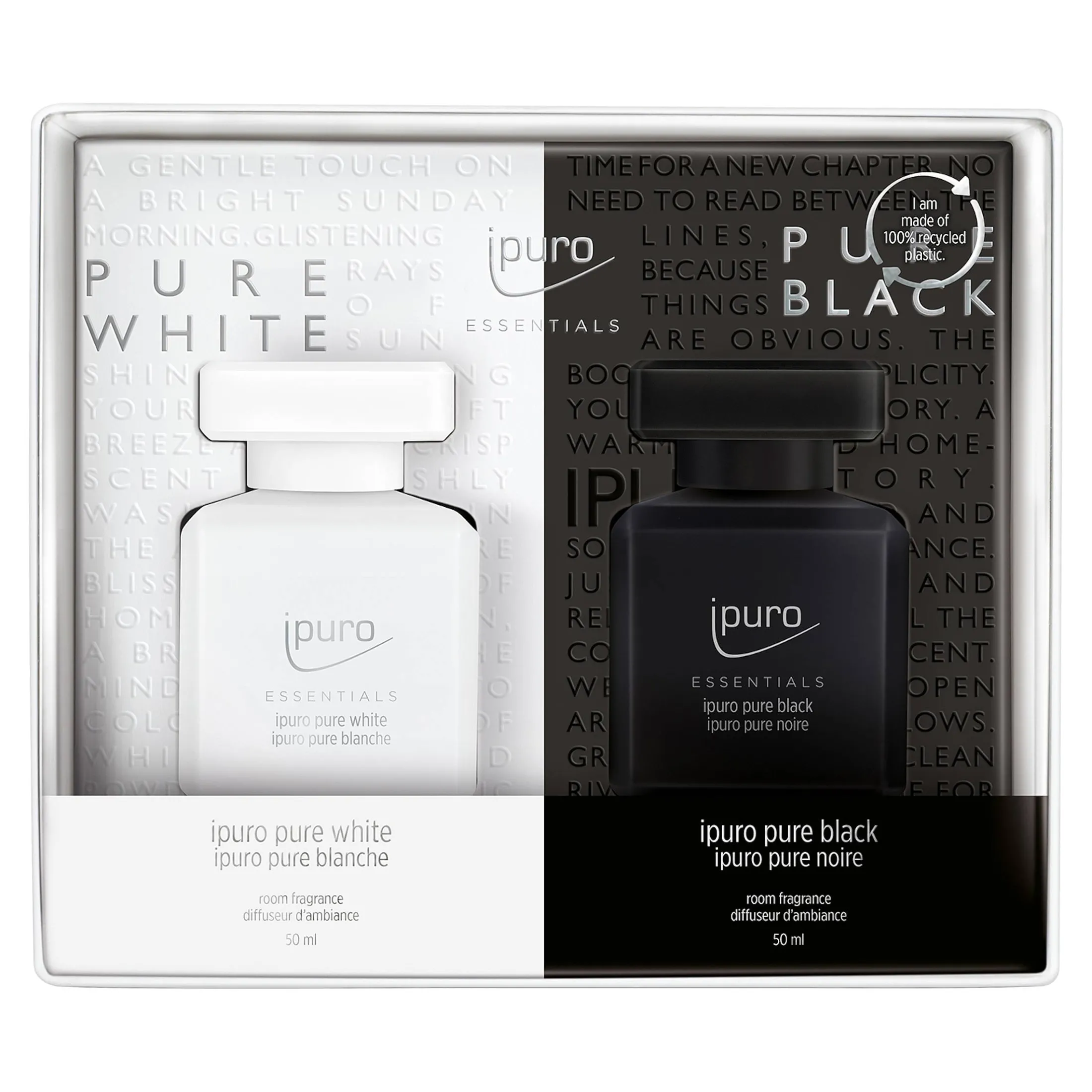 Cheap Depot Essentials Raumduft-Set Pure Black & White