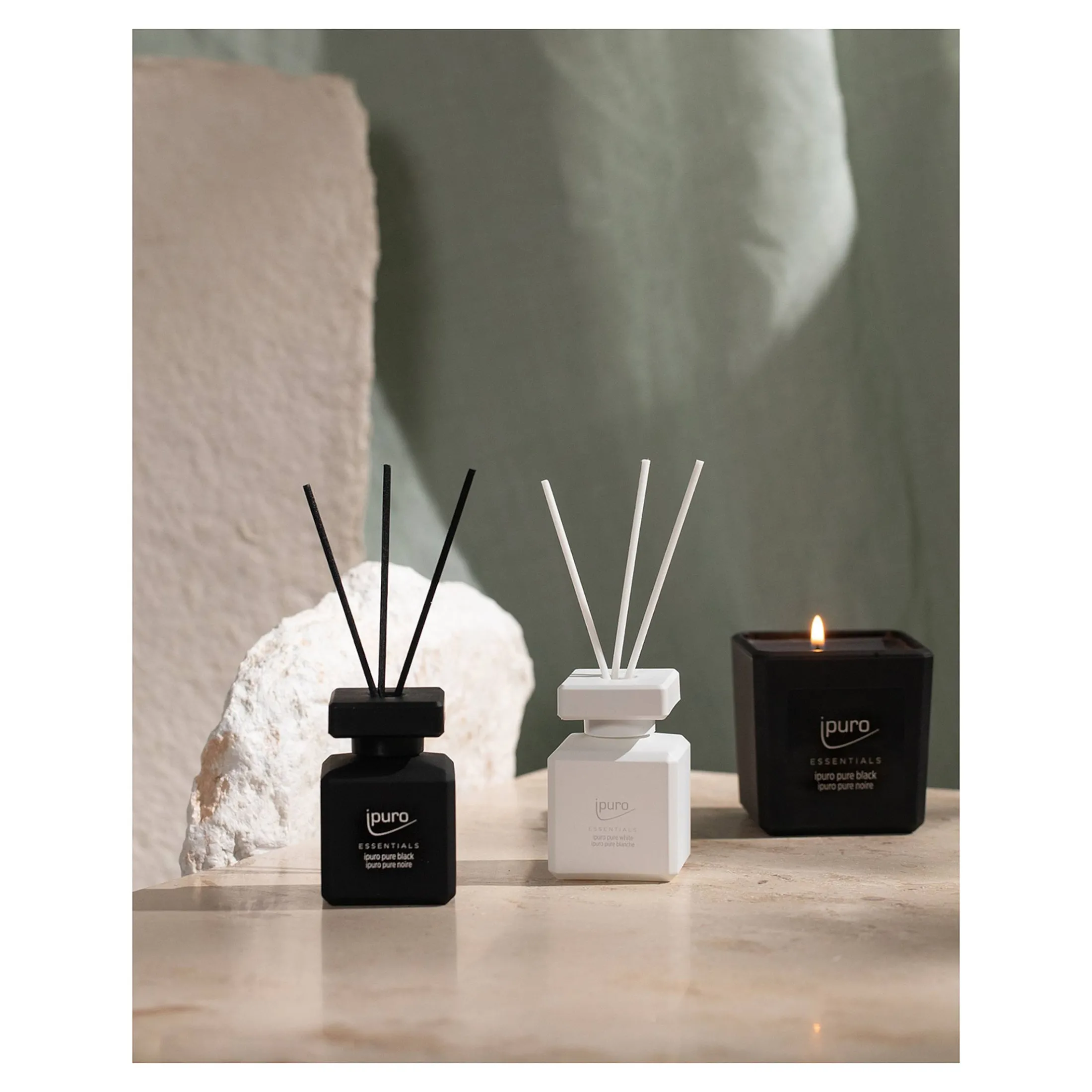 Cheap Depot Essentials Raumduft-Set Pure Black & White