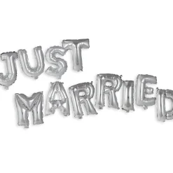 Depot Luftballons>Folienballon-Set Just Married