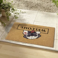 Store Depot Fusmatte Welcome Dog