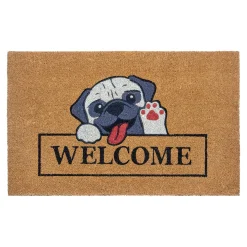 Store Depot Fusmatte Welcome Dog