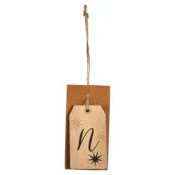 Clearance Depot Geschenkanhänger Monogramm