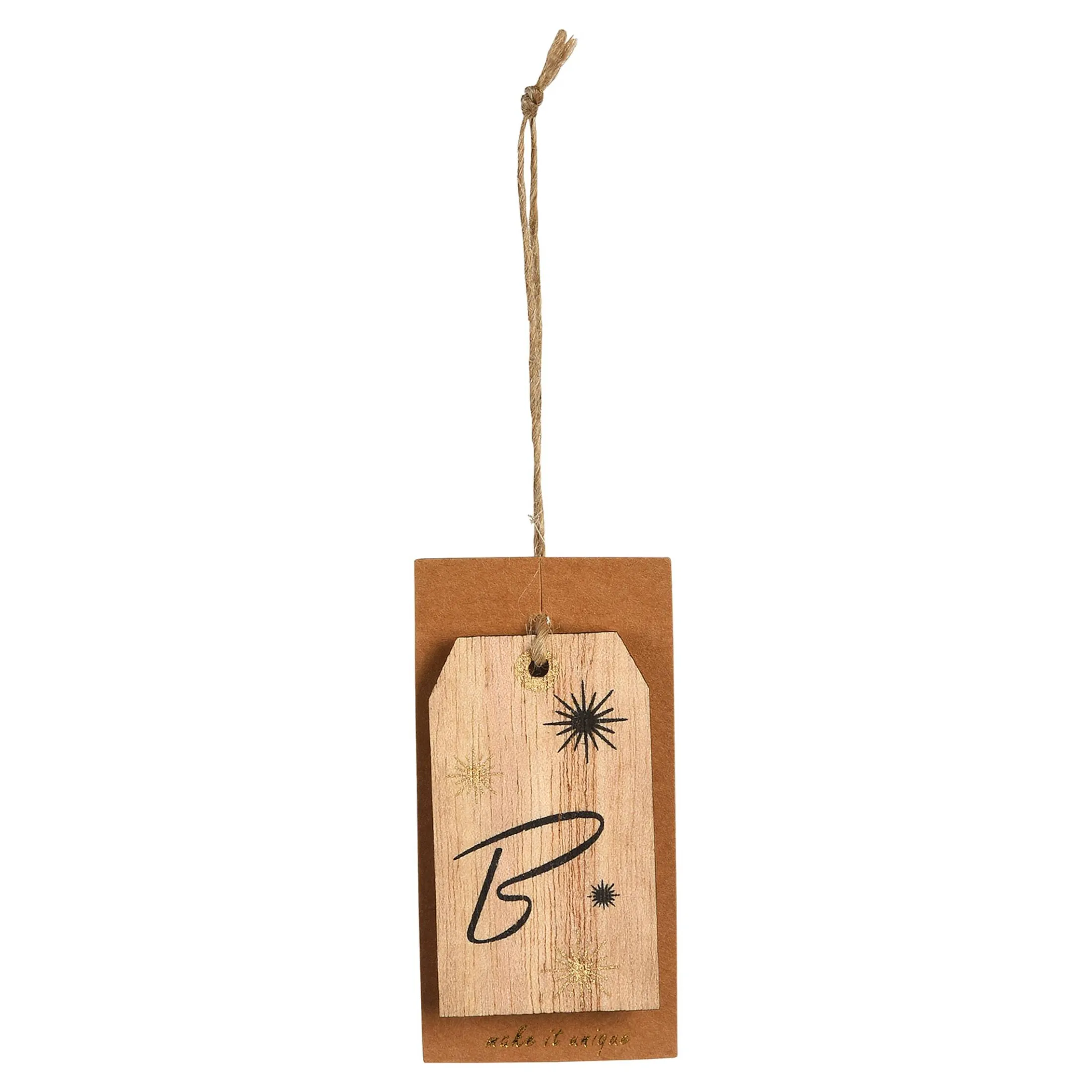 Outlet Depot Geschenkanhänger Monogramm