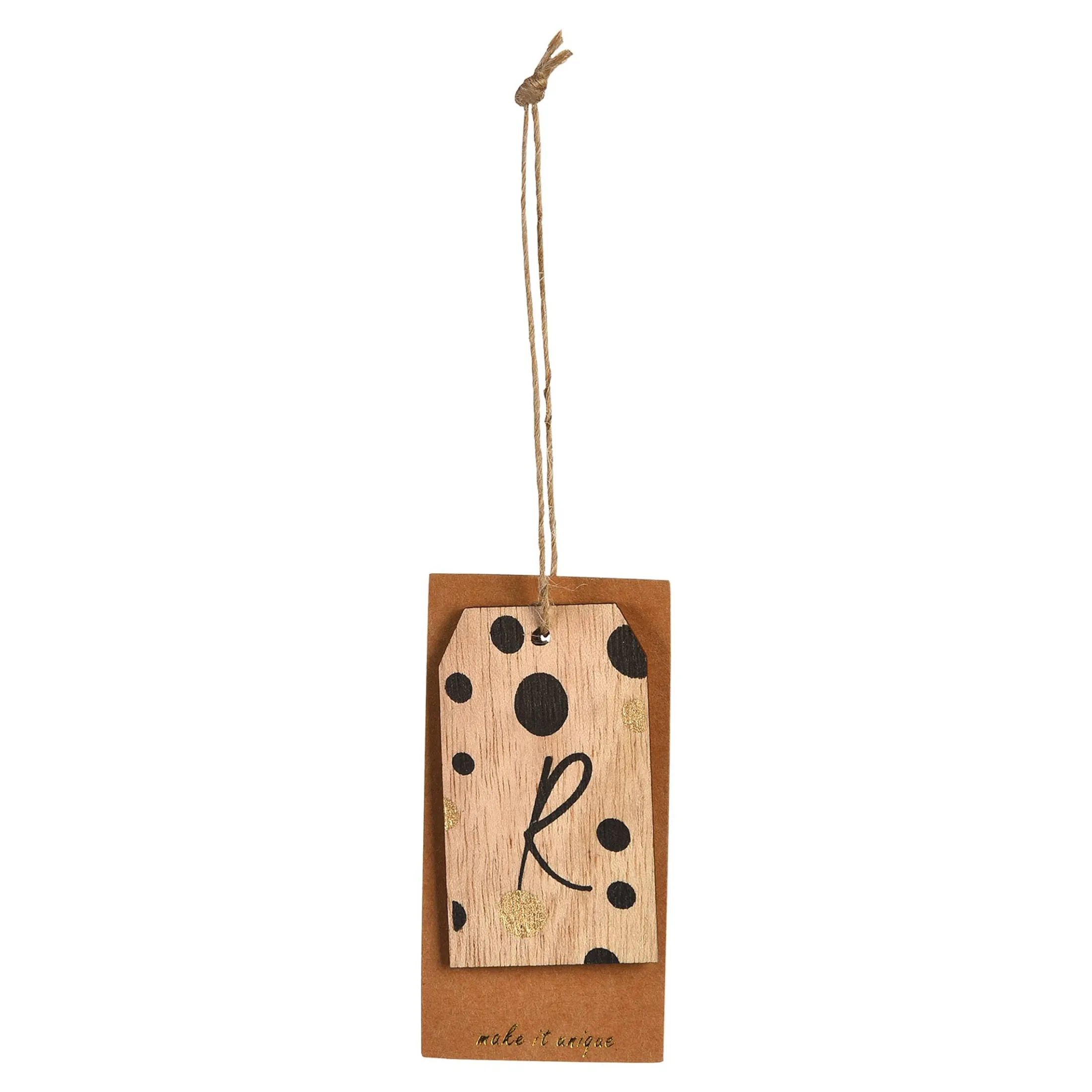 Flash Sale Depot Geschenkanhänger Monogramm