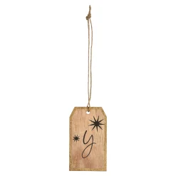 Discount Depot Geschenkanhänger Monogramm