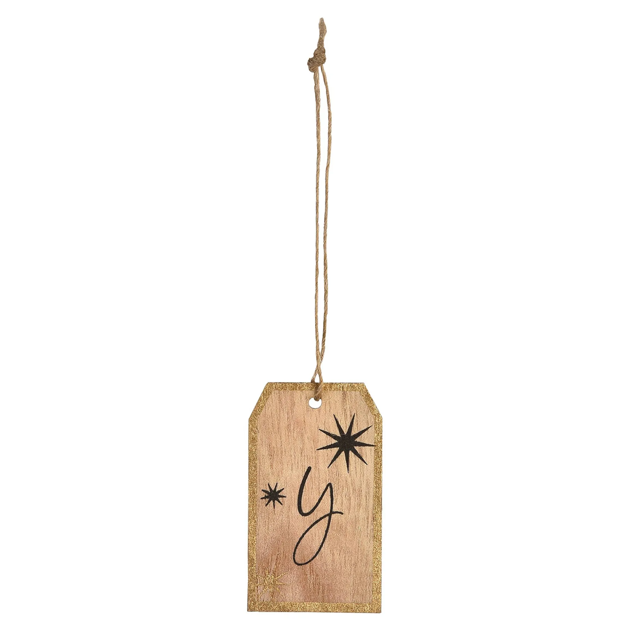 Discount Depot Geschenkanhänger Monogramm