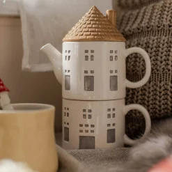 Fashion Depot Geschenk-Set Tea For One Haus