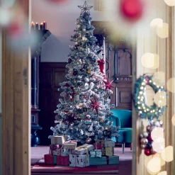 Discount Depot Glas-Baumschmuck Herz Familie