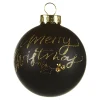 Store Depot Glas-Baumschmuck Merry Christmas