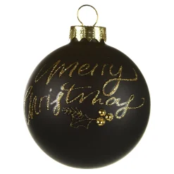 Store Depot Glas-Baumschmuck Merry Christmas