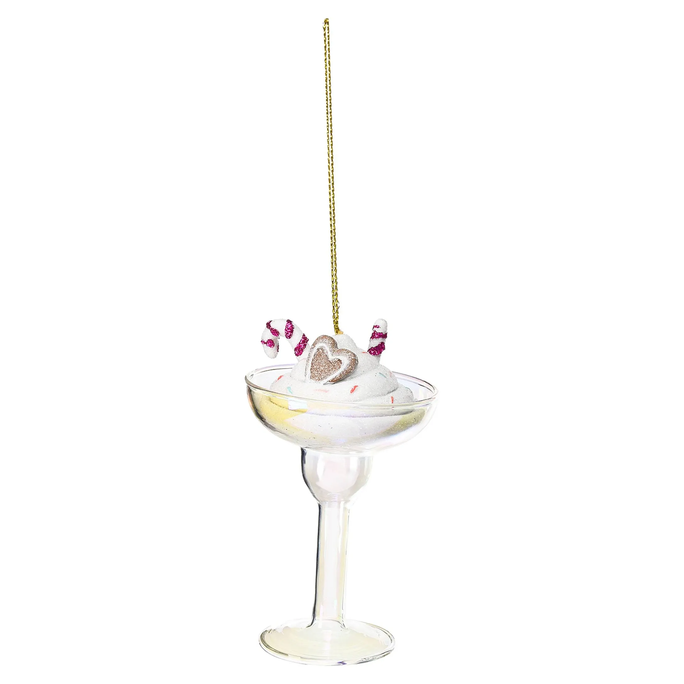 New Depot Glas-Baumschmuck Punsch