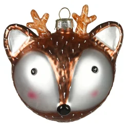 New Depot Glas-Baumschmuck Reh