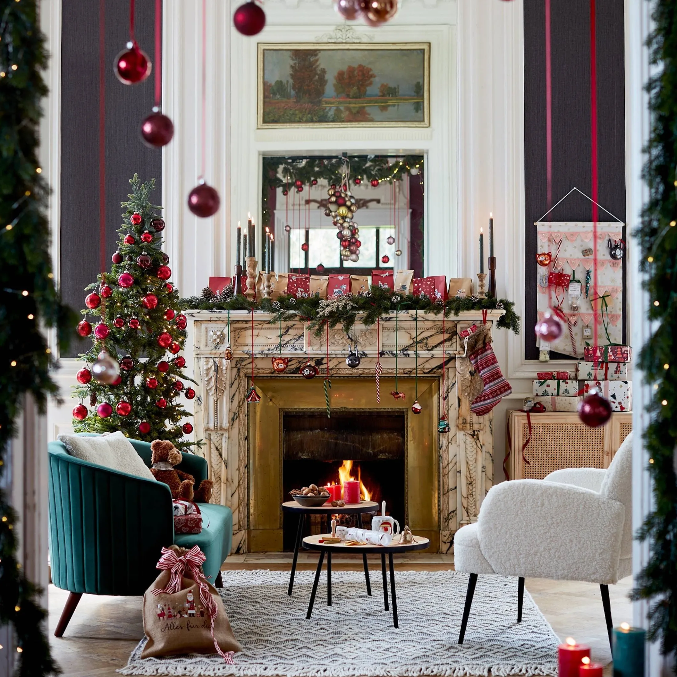 Shop Depot Glas-Baumschmuck Teddy