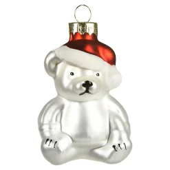 Cheap Depot Glas-Baumschmuck Teddy