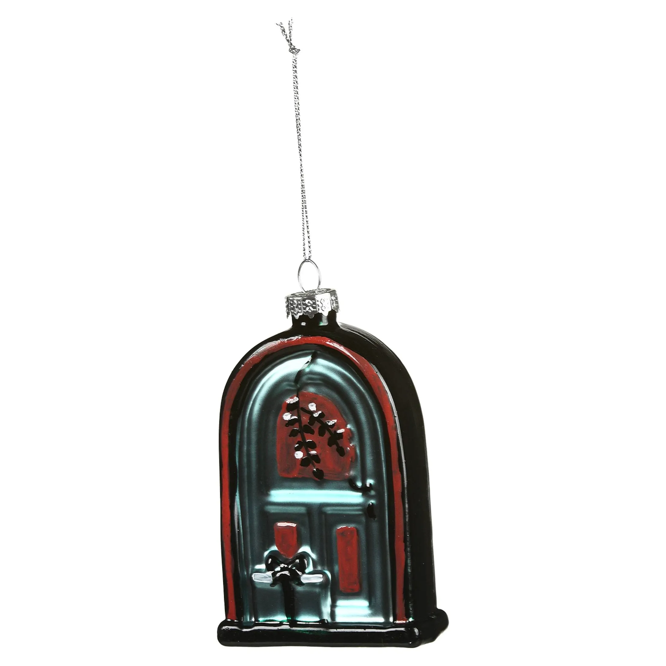 Hot Depot Glas-Baumschmuck Wichteltur