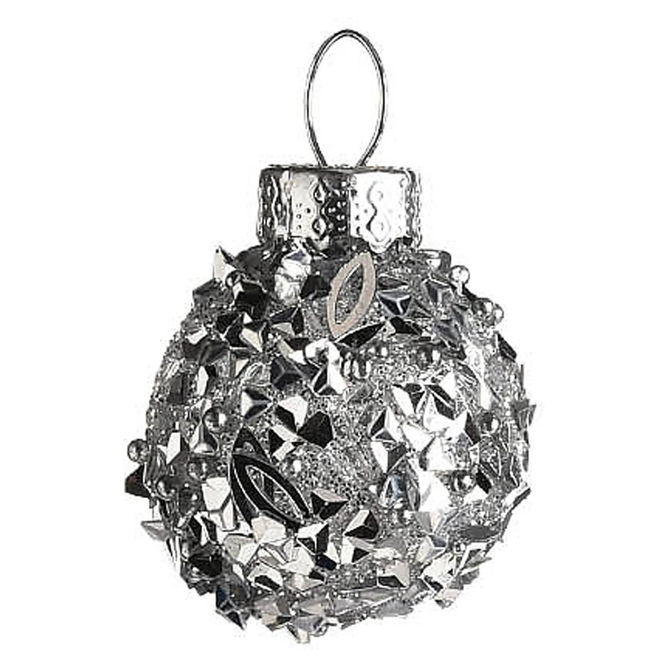 Best Sale Depot Glas-Mini-Weihnachtskugel Glittergranulat