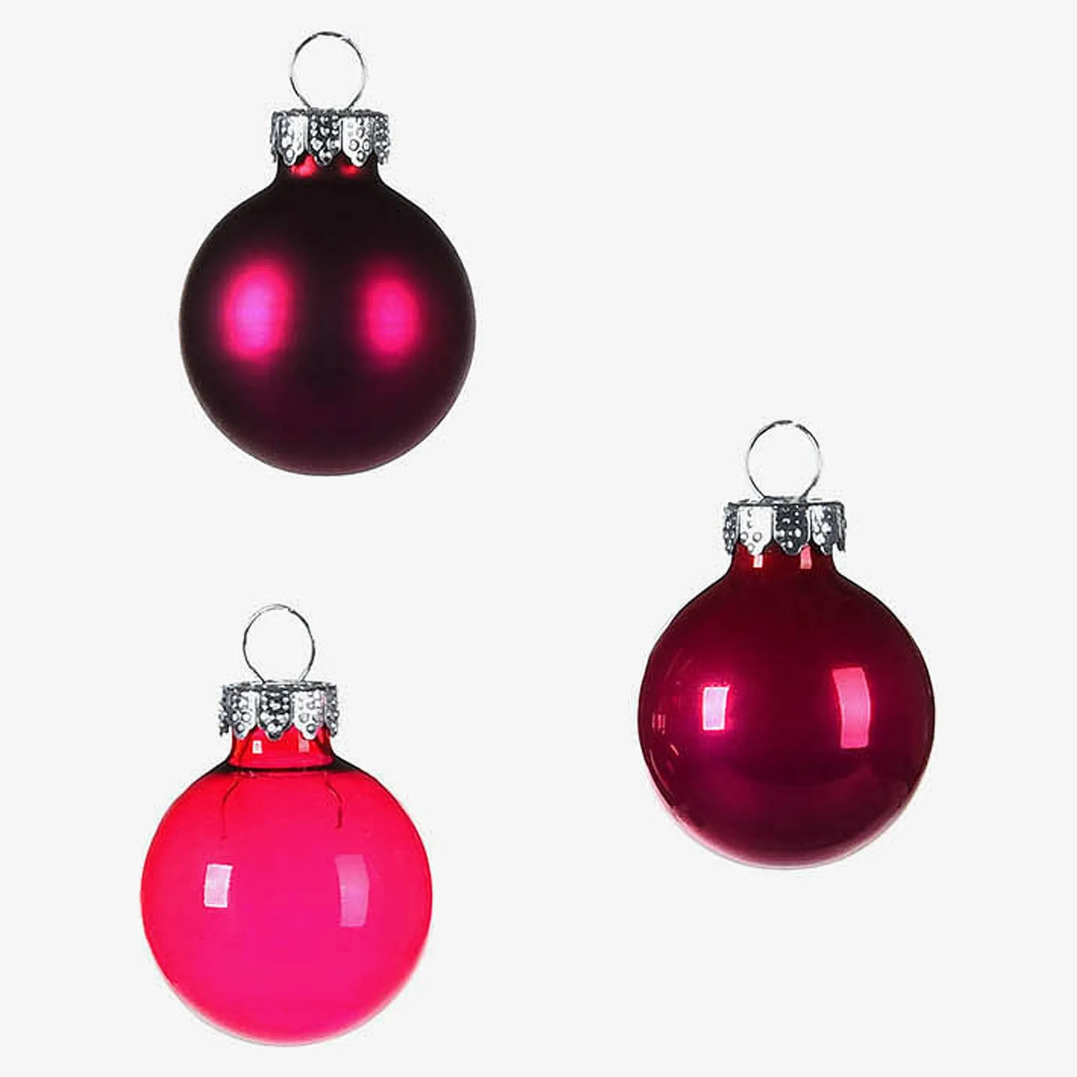 Cheap Depot Glas-Mini-Weihnachtskugel-Set