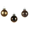 Store Depot Glas-Mini-Weihnachtskugel-Set