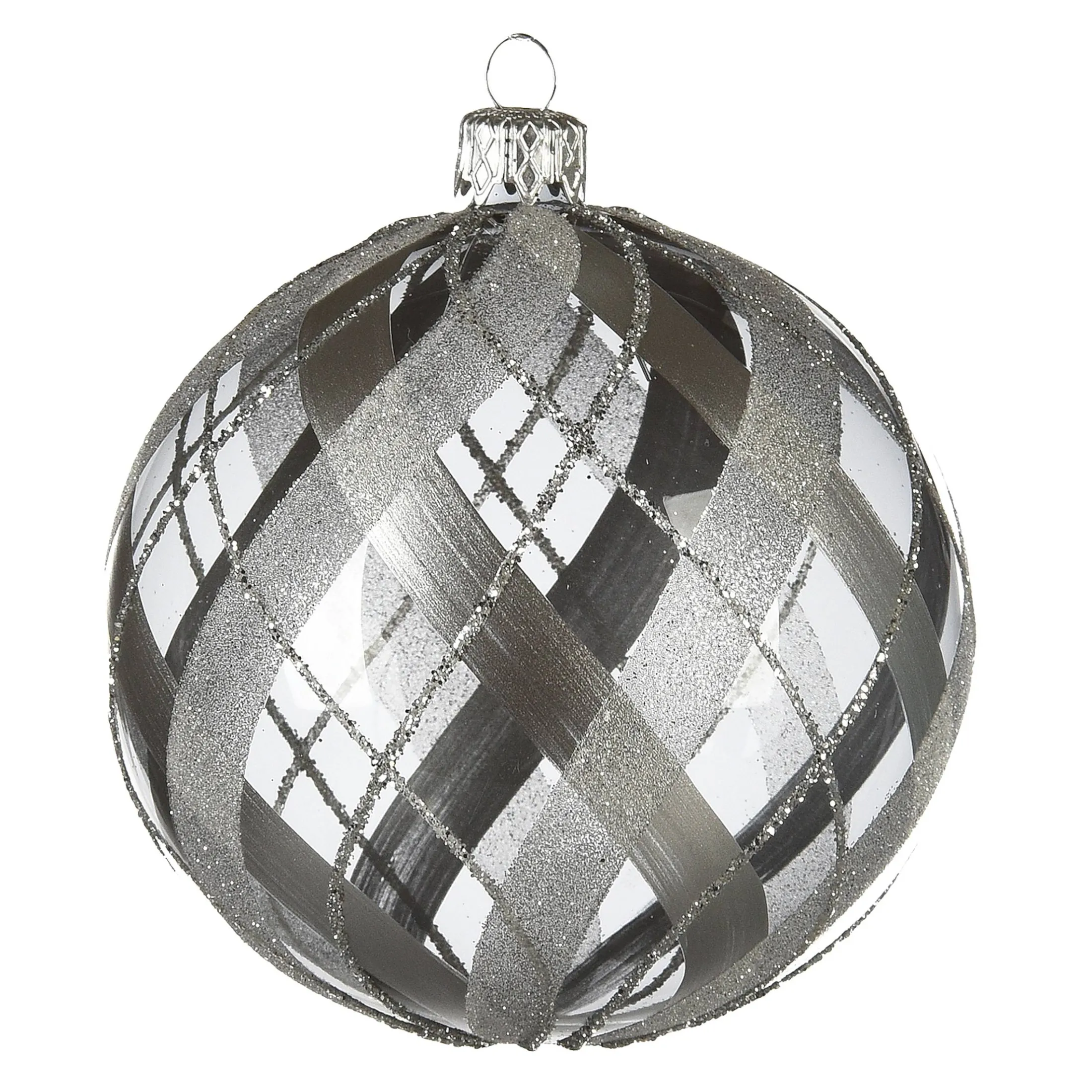 Outlet Depot Glas-Weihnachtskugel Doublecheck