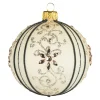Flash Sale Depot Glas-Weihnachtskugel Florale