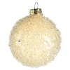 Discount Depot Glas-Weihnachtskugel Glimmer Pearls