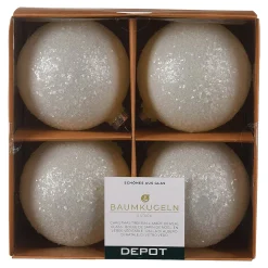 Best Sale Depot Glas-Weihnachtskugel Glimmer