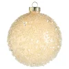 Best Depot Glas-Weihnachtskugel Glimmer Pearls