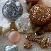 Sale Depot Glas-Weihnachtskugel Glittergranulat