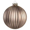 Shop Depot Glas-Weihnachtskugel Glitterstripe