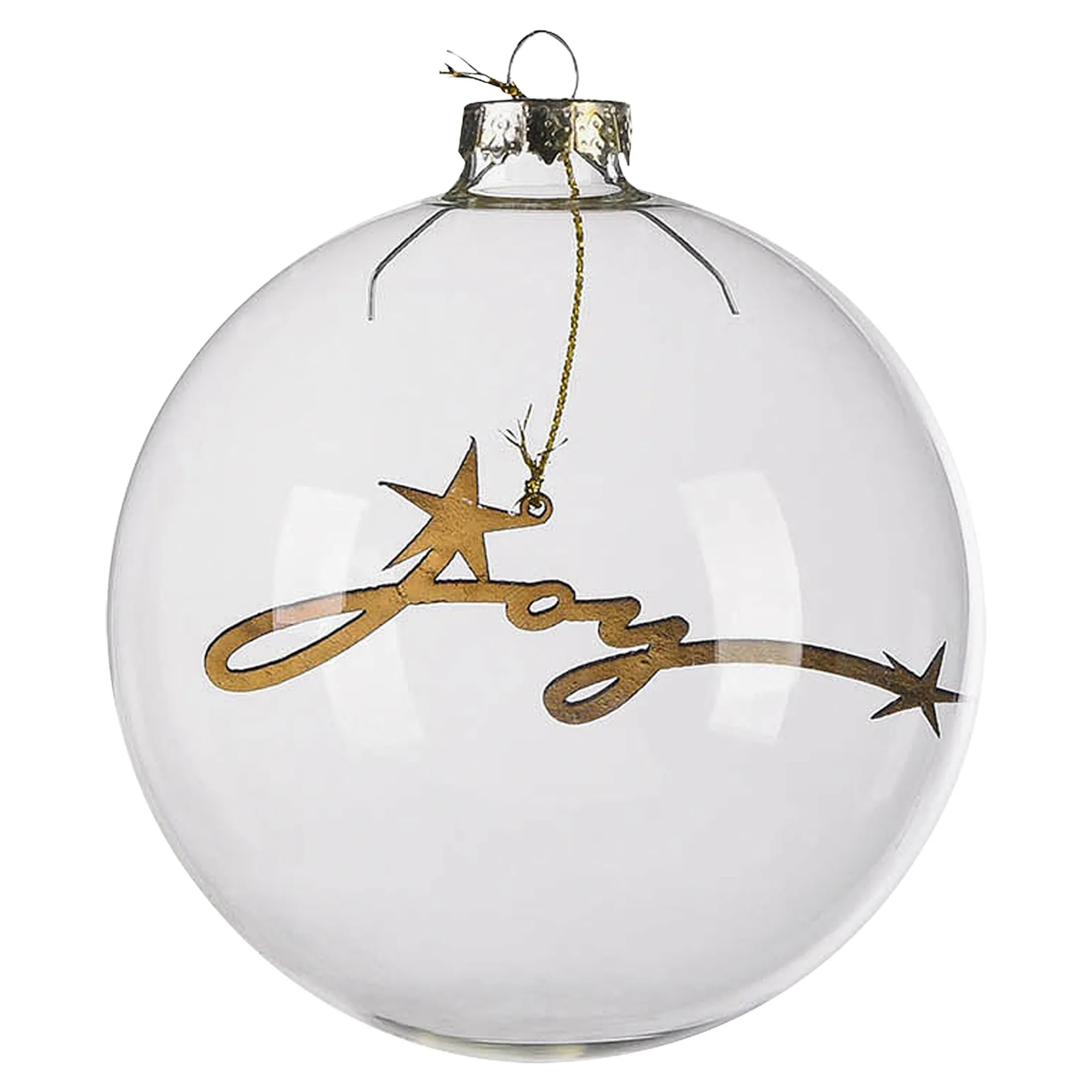 Sale Depot Glas-Weihnachtskugel Joy
